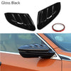 Honda Civic Gloss Black Add-On MU Style Side Mirror Cover Caps (2016-2021)