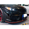 Adjustable 7.9"-11" Front Bumper Lip Splitter Rod Strut Tie Bar Support