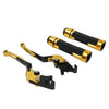 BMW C650GT C600 Gold Extendable Brake Clutch Levers & Handlebar Grips (2012-2018)