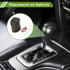Lexus RX300 2015-2022 Black Carbon Fiber Red Car Gear Shift Knob Cover