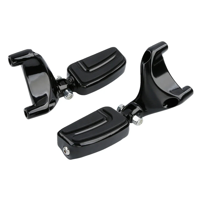 Harley Sportster 883 1200 Black Passenger Footpegs (2004-2013)