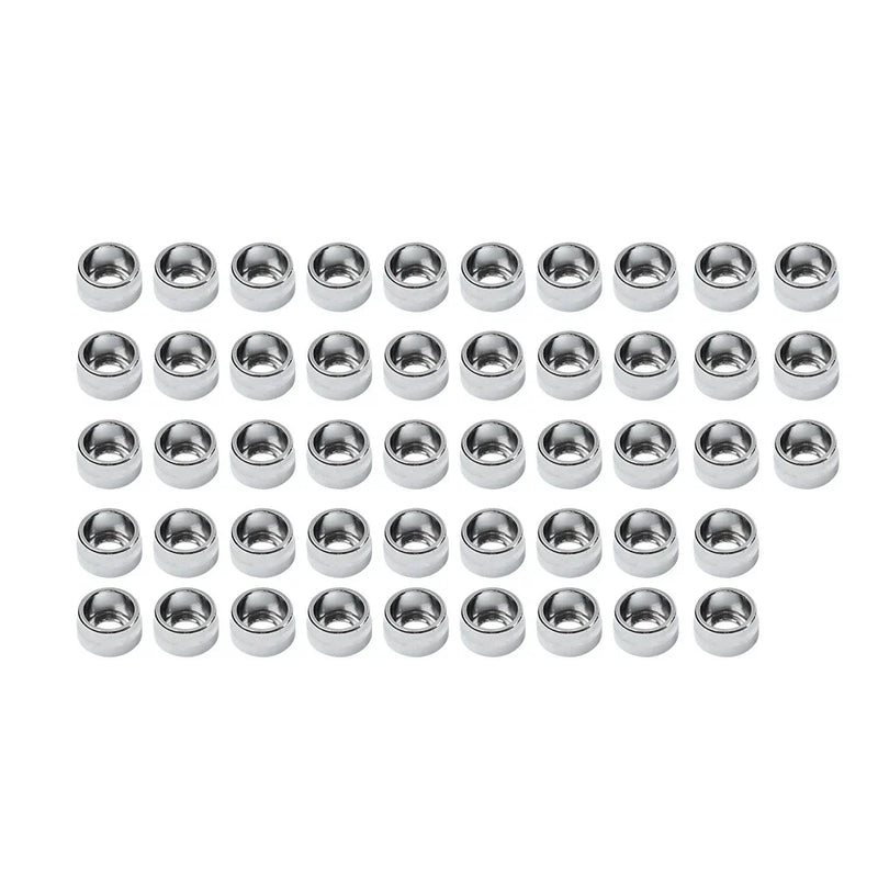 Harley Twin Cam Touring Dyna 48X Chrome Engine Bolt Topper Caps