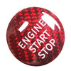 Mazda CX-3, CX-4, CX-5, CX-8, MX-5 Carbon Fiber Start Stop Button Sticker