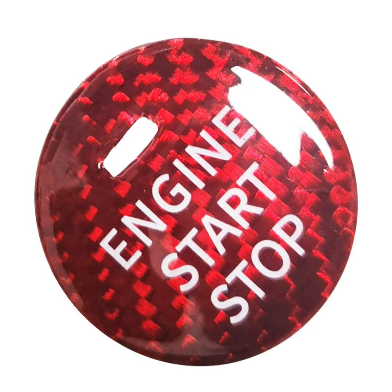 Mazda CX-3, CX-4, CX-5, CX-8, MX-5 Carbon Fiber Start Stop Button Sticker