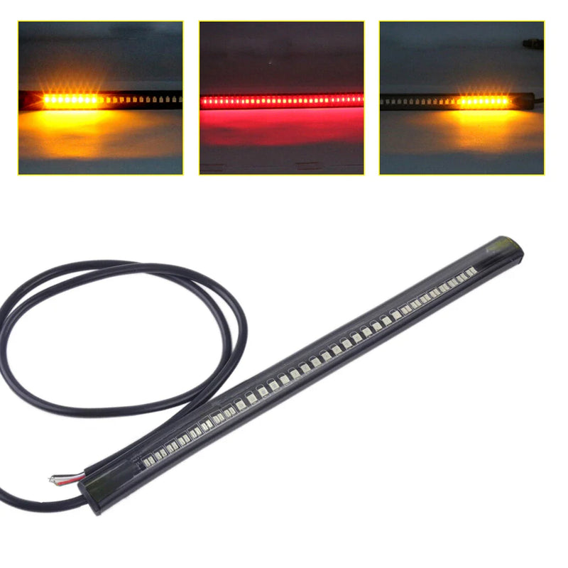 48 LED Motorcycle Rear Tail Turn Signal Brake Light
