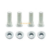 Polaris Trail Blazer 250 330 Trail Boss 330 4 x Front Wheel Studs & Nuts