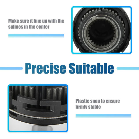 Ford Explorer, Ranger, Mazda B 2 x Front Wheel Locking Hubs