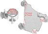 Harley Sportster 883 1200 48 72 Gauntlet Headlight Fairing Mount (1988-)