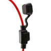 5x Waterproof Inline Fuse Holder 12 Gauge Wire Cut Off Switch 12V 30A