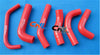 HONDA XR650 XR650R RED Silicone Radiator Hose (2000-2009)