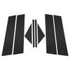 Mazda 3 Axela 8 Pcs Black Door Pillar Window Trim (2020-2024)