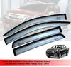 Isuzu D-Max 2012-2019 Silver Sun Visor (4 Dr)