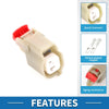 Ford F-250 F-350 2 x Pin Truck Cargo Lights Connector Plug (2017-2022)