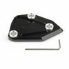 BMW C600 C650 Black Side Pad Stand Extension Plate (2012-2015)