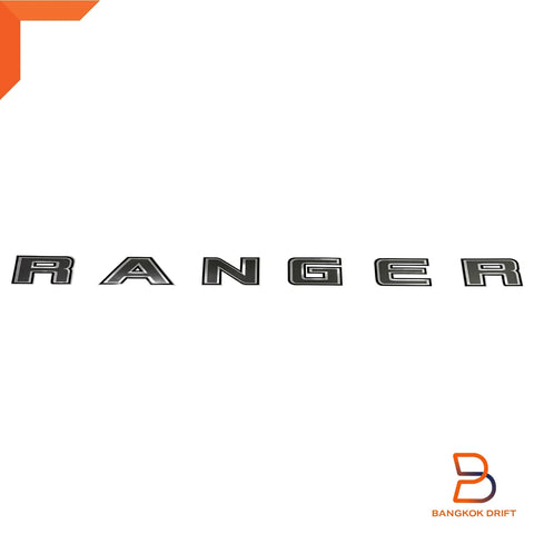 Ford Ranger PX3 Rear Tailgate Insert Letters Decal Sticker (2018-2021)