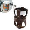 Harley Chopper Chrome Handlebar Cup Holder (Universal)