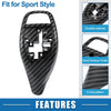 BMW 1 2 3 4 5 6 7 Series X3 X4 Carbon Fiber Gear Shift Lever Cover