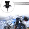 Motorcycle 2 x 6mm Metal Swing Arm Spool Rear Stand Black