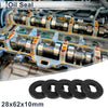 Make Model Oil Seal 28x62x10mm Rotary Seal Ring Nitrile Rubber 5 Pcs