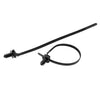 Car Chassis Zip Ties 5D 100 Pcs/Set Push Mount Winged Cable Ties