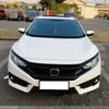 Honda Civic 8 Pcs Front Hood Grille Bumper Trim Stickers (2016-2020)