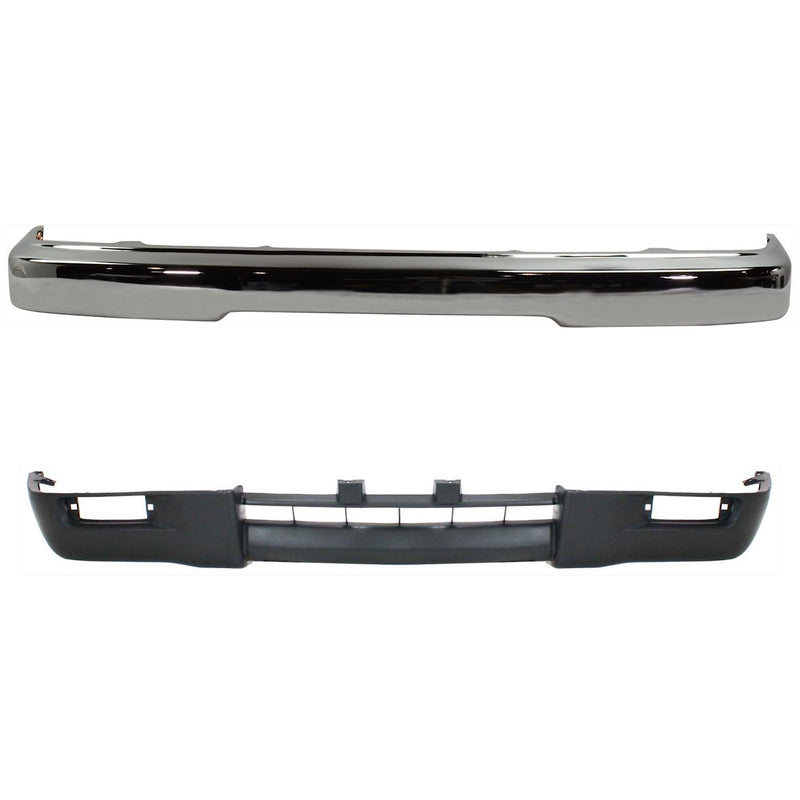 Bumper Face Bars Front For 4WD Toyota Tacoma 1995-1997