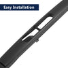 Dodge Nitro Arm Set 265mm 10 Inch Rear Windshield Wiper Blade (2007-2009)