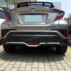 Toyota C-HR Rear Bumper Protector Cover Trim (2016-2023)