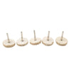 Polishing Stainless Steel 5 x 2" Sisal Cloth Buffing Wheels