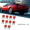 Car, Boat, Truck, RV, Motorcycle 10 x 10A Mini Blade Fuses