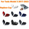 Tesla Model 3 2 x Rearview Mirror Cover Caps