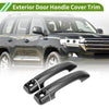 Carbon Fiber Exterior Door Handle Cover Trim / 2 Pcs / Toyota FJ Cruiser