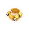 Brake Clutch Perch Gold Universal Rotating Bar Clamp 22mm 7/8"