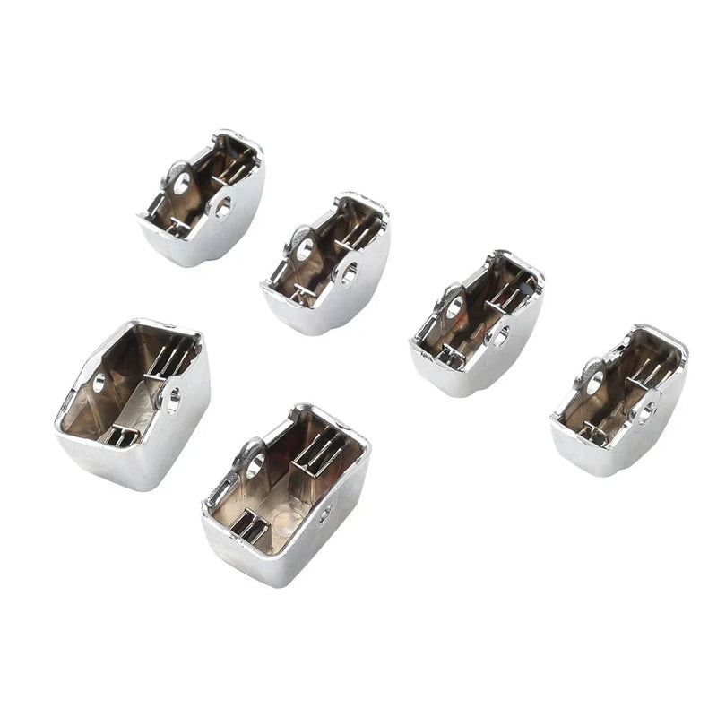 Harley Breakout 6 x Handlebar Control Switch Caps Chrome (2013-2015)