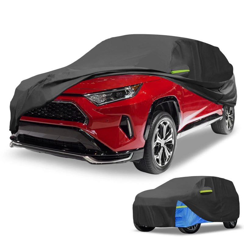 Toyota Highlander Waterproof Car Cover with Door Zipper (2001–2023)
