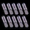 Car Instrument Panel 10 x T5 Yellow Dash Light Bulbs