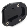 Ducati Desert X 2022+ Aluminum Alloy Black CNC Side Stand Enlarger Plate