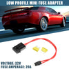 Cars 20A Blade Style Fuses Mini Fuse Adapter Tap