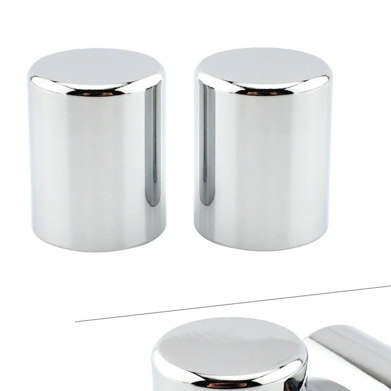 Harley Sportster XL883 2 x Chrome Docking Hardware Point Cover Kit (2004-2023)
