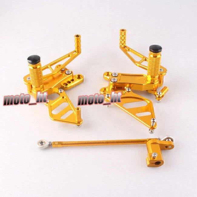 Honda CBR954RR / CBR929 CNC Adjustable Rear Sets Foot Pegs Kit (2002-2003)