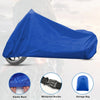 Universal Scooter Waterproof Blue Motorcycle Cover