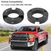 Toyota Tundra 2WD 4WD 2" Front Leveling Lift Kit Strut Spacers Black (2000–2006)