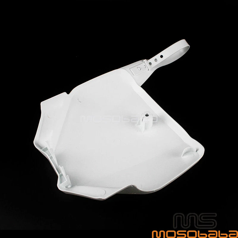 Honda CRF150F CRF230F White Front Number Plate Protector Cover (2003-2019)