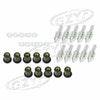 Motor Windshield Bolt Kit 10pcs Multi Color Screws (No Year Specified)