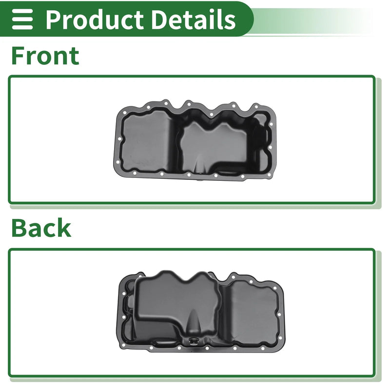 Ford Focus (2000-2004) - 1 x YS4Z6675AA, Iron Black Engine Oil Pan