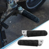 Honda CB400 VTEC Pair 8mm Aluminum Aolly Footrest Footpeg Black