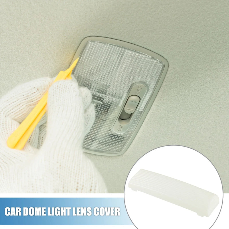 Chevy Impala White Car Interior Dome Lamp Inside Cab Light Lens (1959-1964)