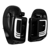 Harley Touring Vented Fairings & 6.5" Speakers Turn Signals (2014-2024)