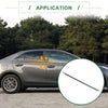 Toyota Corolla 2 x Weatherstrip Window Seal (2014–2018)