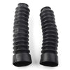 Motorcycle Universal Black Rubber Front Fork Dust Covers